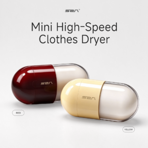 Mini High-Speed Clothes Dryer
